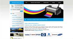 Desktop Screenshot of obchod-tonery.cz